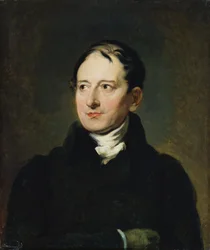 Baron François Pascal Simon Gérard (1770-1837) Kopie eines Porträts von Thomas Lawrence (1769-1830)